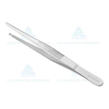 Imagem de Pinça Anatômica Dente De Rato 30Cm Aço Inoxidável - ABC