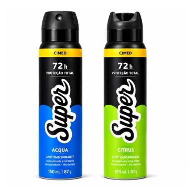 Imagem de Kit Desodorante Cimed Super Acqua + Citrus 150ml