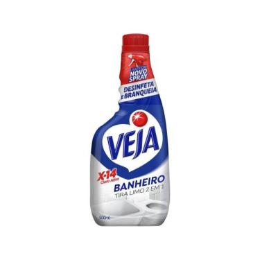 Imagem de Limpador de Banheiro Veja Tira Limo Cloro Ativo - X14 2 em 1 Spray Ref