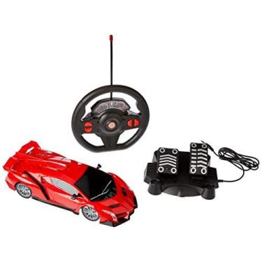 Imagem de Carrinho Controle Remoto Racing Control Raptor Vermelho - MULTIKIDS