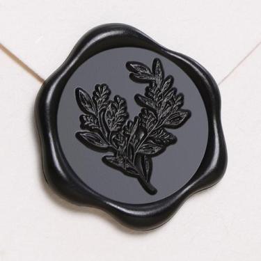Imagem de Adesivos Wax Seal Convite de casamento UNIQOOO Eucalyptus x50