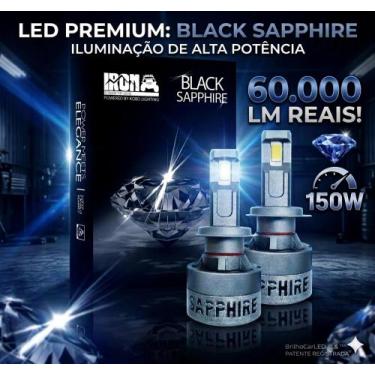 Imagem de Par Lampada Ultra Led 150w Canbus 60.000lm H4 H1 H3 H7 H11 H4 H27 6500