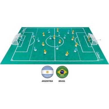 Imagem de Futebol De Botão Football Club Original Gulliver, Brasil x Argentina