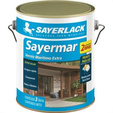 Imagem de Verniz Sayerlack Maritimo Brilhante 3L Sb.2328.00Gl