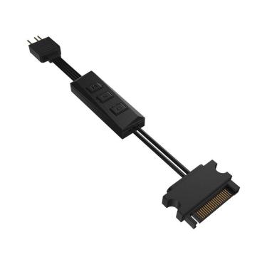 Imagem de Controlador de LED ARGB Pcyes Light Beam PLB1ARGB com Botões Dedicados e Alimentação SATA