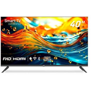 Imagem de Smart TV HQ HQS40NKHM 40 Polegadas Full HD LED Android Preto