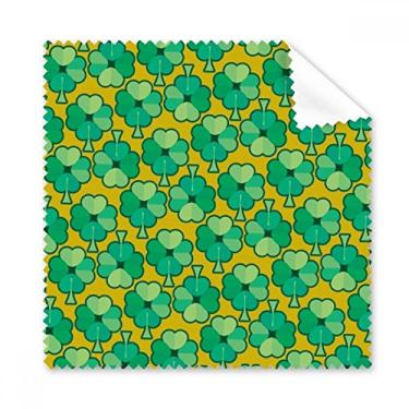 Imagem de Four Leaf Clover Ireland St.Patrick's Day Pano de limpeza para tela de telefone, 5 peças