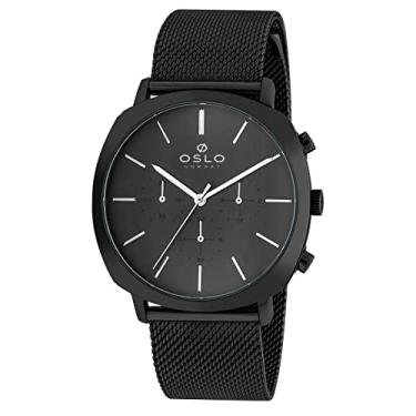 Imagem de RELOGIO OSLO MASCULINO PRETO OMPSSCVD0006 I1GX