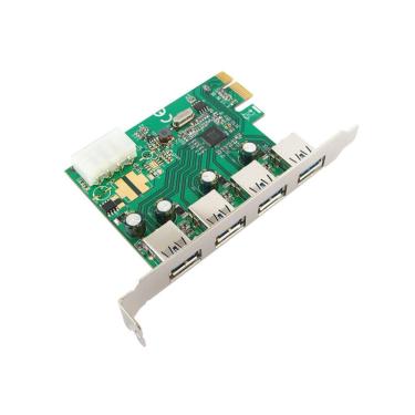 Imagem de Placa PCI Express - 4 portas USB 3.0 VIA - COMTAC - 9349