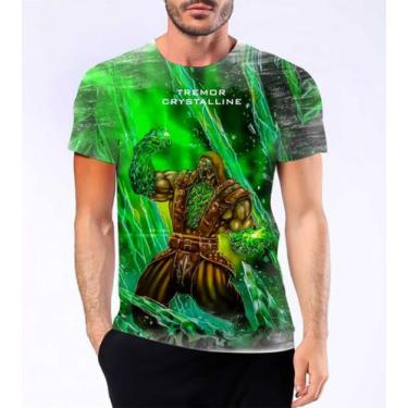 Imagem de Camiseta Camisa Tremor Mortal Kombat Terra Special Forces 5 - Estilo K