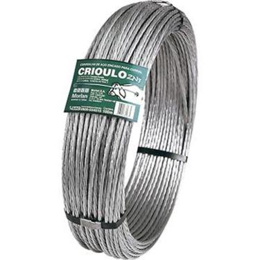 Imagem de Cordoalha Morlan Crioulo ZN3 7Fios Resistência 2500Kgf 100m