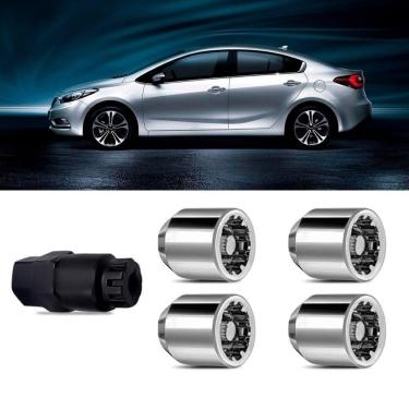 Imagem de Porca Antifurto Roubo Rodas Carros Kia