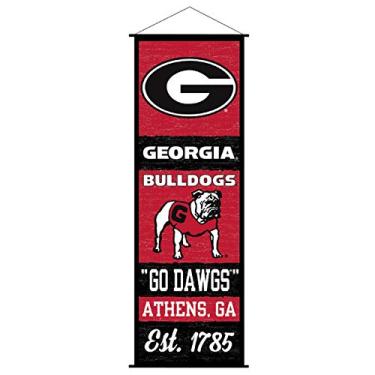 Imagem de Georgia Bulldogs Bandeira e Placa de Rolagem