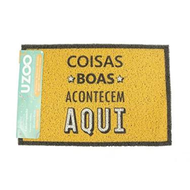 Imagem de CAPACHO VINILICO ESTAMPADO 60X40CM COISAS BOAS KLF02