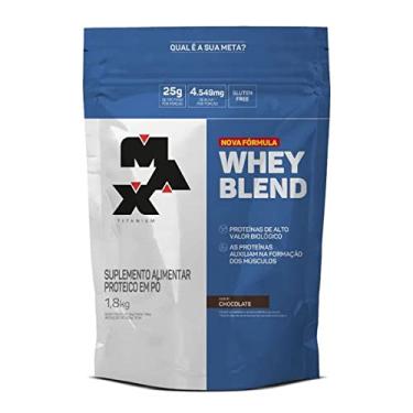 Imagem de Max Titanium Whey Blend Chocolate 1 8Kg