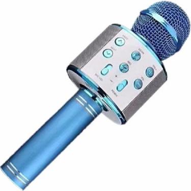 Imagem de Microfone De Karaoke Bluetooth Com Jack Recarregável De 3,5