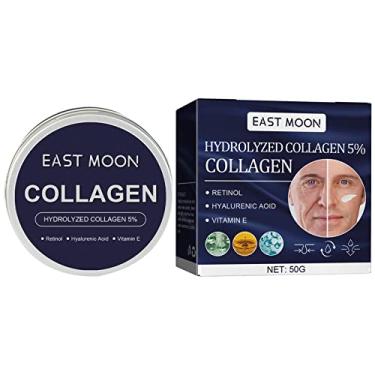 Imagem de Creme Facial Masculino | Colágeno Rosto Firmador Creme Rosto,Creme Facial Hidratante Anti-ida50ml Ajuda Firmar, Suavizar e Nutrir Pele Beleza Riastvy