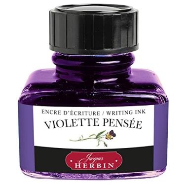 Imagem de Herbin The Jewel of Inks Tinta Para Caneta Tinteiro, Roxo (Violette Pensée), 30 ml