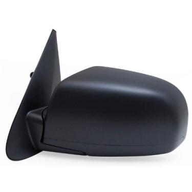 Imagem de Espelho lateral do motorista para Hyundai Santa Fe, preto texturizado, dobrável, energia aquecida