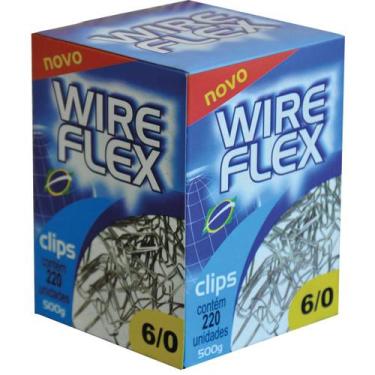 Imagem de Clips Galvanizado Aco 6/0 500G (7898928646058) - Wire Flex
