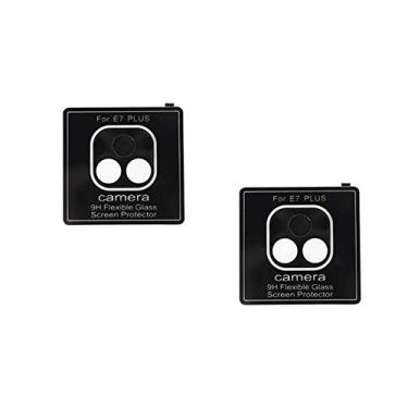 Imagem de Kit 2x Películas de Câmera Nano Anti Riscos Compatível com Motorola Moto E7 Plus
