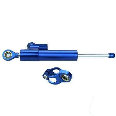 Imagem de Krace Estabilizador universal do amortecedor de direção da motocicleta adequado para Yamaha YZF R1/R3/R6/R15/R125/R25 FZ1 FZ8 FZ09 MT09 GSXR 600 750 1000 GSX1300R CBR600RR 1000RR CB400 000, 000 6R ZX14R..