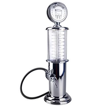 Imagem de Dispenser Dosador Torre Bebidas Bomba De Gasolina Retrô 900ML