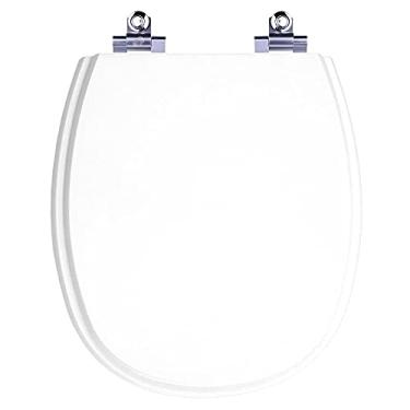 Imagem de Assento Sanitario Fechamento Lento Aspen Branco Para Louça Deca