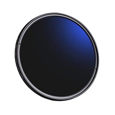 Imagem de Domary Filtro ND variável ultrafino de 82 mm ND2 a ND400 Filtro de densidade neutra ajustável compatível com Ca-non EF 24-70 mm f / 2.8L II USM, lente 16-35 mm f / 2.8L III USM