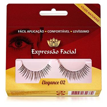 Imagem de Cílios Postiços Expressão Facial Hintz Cosmetics Elegance 02