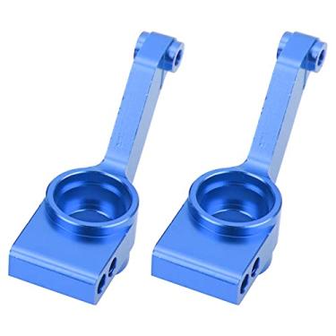 Imagem de Kit de direção RC, conjunto de transporte de cubo RC C leve tamanho mini para carro RC 1/10 para Slash 4X4 TSM (azul)