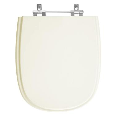 Imagem de Assento Sanitário Tampa de Vaso Madeira MDF Laqueado Sabatini para bacia Icasa 6lpf