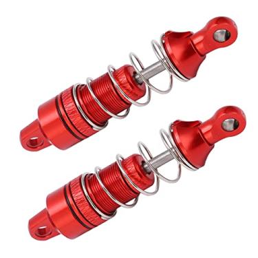 Imagem de Amortecedor de carro RC, amortecedores RC dianteiros traseiros reduzem a vibração, durável e para carro esportivo Losi 1/18 Mini-T 2.0 2WD(vermelho)