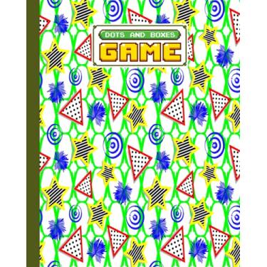 Imagem de Dots And Boxes Game: Stars Cover Dots & Boxes Activity Book - 120 Pages!, Dots and Boxes Game Notebook - Classic Pen & Paper Games (8.5 x 11 inches) by Denis Falk