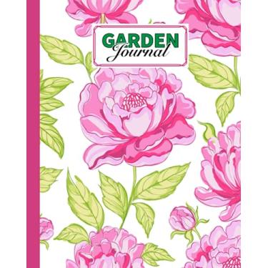 Imagem de Garden Journal: Garden Journal Flowers Cover, Gardening Planner, Garden Diary and Record Book | 120 Pages, Size 8" x 10" Flowers Cover Design by Gunnar Witte