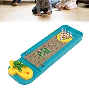 Imagem de Conjunto De Mini Jogos De Boliche, Presentes Engraçados De Jogos De Lançamento De Mármore Para Crianças E Adultos, Jogos De Mesa Para Aliviar O Estresse Para Adultos, Conjunto De Boliche Infantil Para