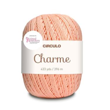 Imagem de Fio Circulo Charme para crochê e tricô - 100% algodão virgem brasileiro mercerizado - Peso esportivo macio - Cor 3047 - Brisa