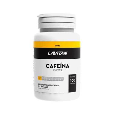 Imagem de Lavitan Cafeína 200Mg Suplemento 100 Cápsulas - Cimed