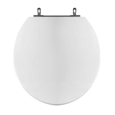 Imagem de Assento Sanitário Poliéster para Louça Universal/standard Aço reb. Oculto Branco