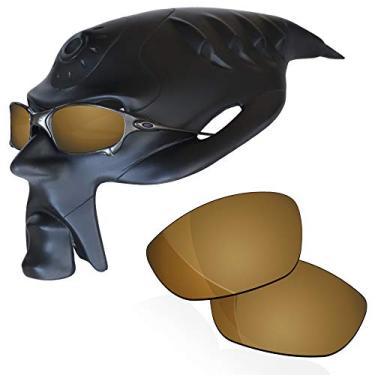 Imagem de RockShell Lentes polarizadas de substituição para óculos de sol Oakley Juliet - Austin Gold