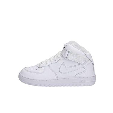 Imagem de Nike Air Force One Mid Top Sneaker-Children White 2