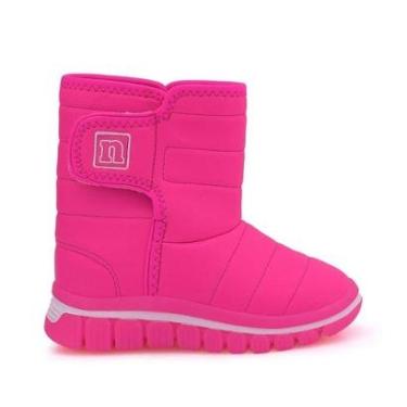Imagem de Bota Infantil Feminina Novopé Pink fluor - 9900-Feminino