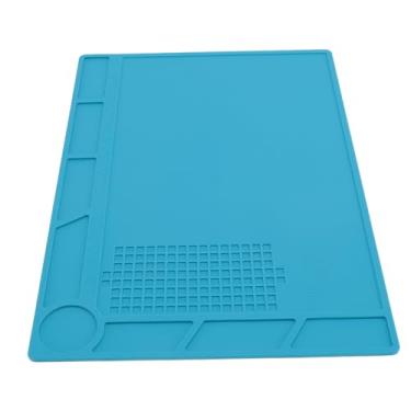 Imagem de Tapete de Solda de Silicone Com Escala de 25cm, para Evitar Escorregões, Reparo de Relógio, Almofada de Trabalho para Organização de Peças de Bancada