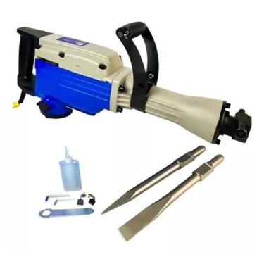 Imagem de Martelete rompedor demolidor 1.600w 35j 15kg maleta sa tools