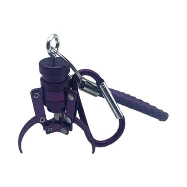 Imagem de Dynwave Chaveiro com pingente de máquina de garra de fliperama de alumínio para homens, meninas, meninos, crianças, presentes de aniversário, tolet