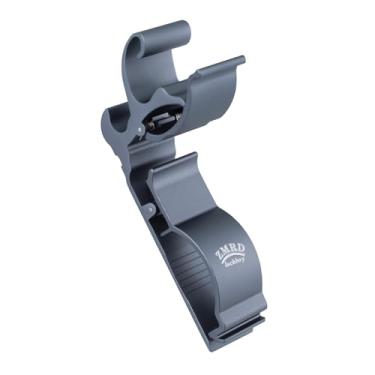 Imagem de ZMRDLUCKBOY Clipe de charuto: Suporte de alumínio durável para 30 a 70 anéis - magnetiza e prende no carrinho