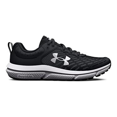 Imagem de Under Armour UA BGS Assert 10, Sapatilhas de corrida para crianças, Black White White, 38.5 EU