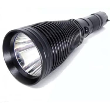 Imagem de Lanterna De Caça Camping Tatica Militar Com Suporte De Cano E Rabicho Recarregavel Uso Caçador Animal Floresta Selva Top Da Categoria Premium 3000000 Lumens (5076-L (LUZ VERDE))