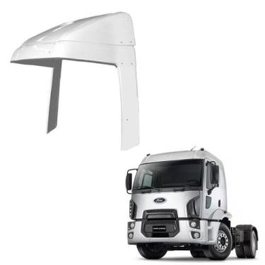 Imagem de Aerofólio Ford Cargo 2011 Cabine Baixa Completo Com Suportes - Rodopla