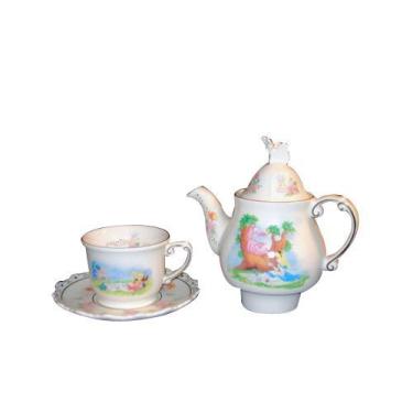 Imagem de Alice in Wonderland - Tea for One Pot Cup & Saucer